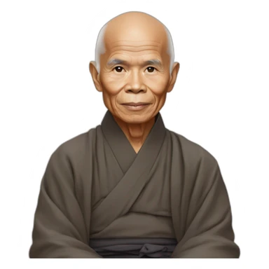 thich nhat hanh sticker