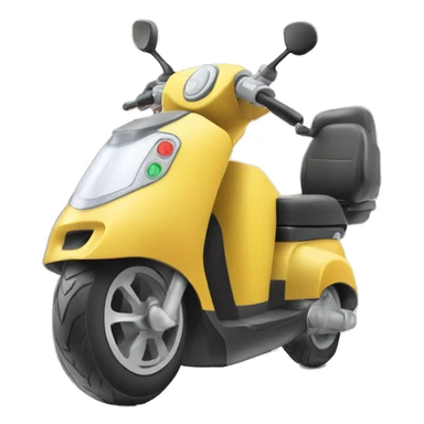 A escooter in a hotel sticker