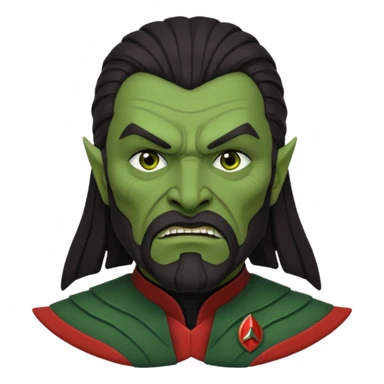 Klingon sticker