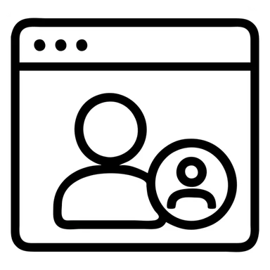 Website visitor de-anonymizer sticker