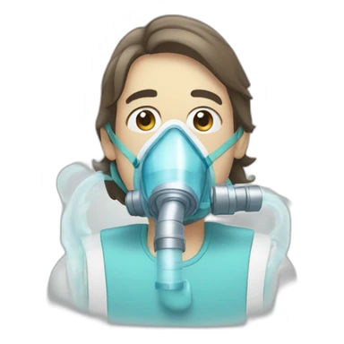 breathing air sticker