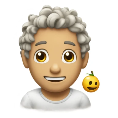 Gordo con canas  sticker