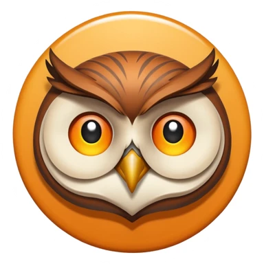 شكل دائرة فارغة وداخلها ايموجي بومة  مثل هذه 🦋⃝ sticker