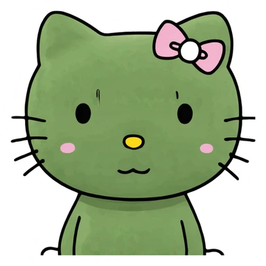 Hello kitty sticker