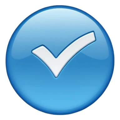 Hasme un emoji de verificacion sticker