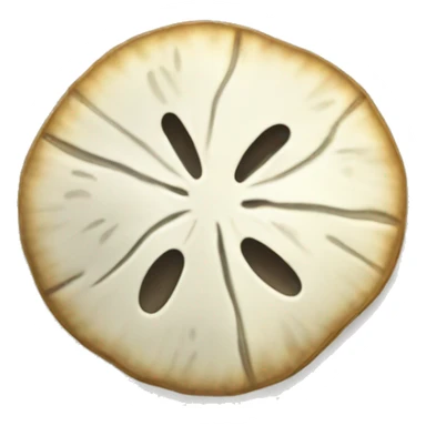 sand dollar sticker