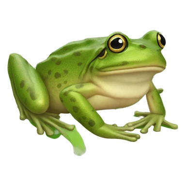 Chaco frog sticker