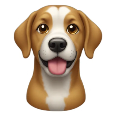 patate sur chien sticker