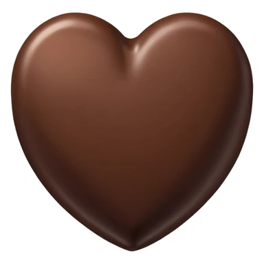 one heart shaped chocolate truffle sticker