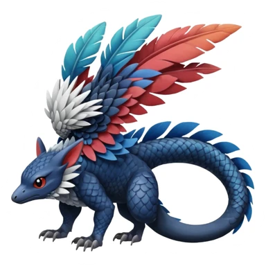  exotic Fakémon-Pokémon-Trico-Nargacuga-Vernid-creature sticker