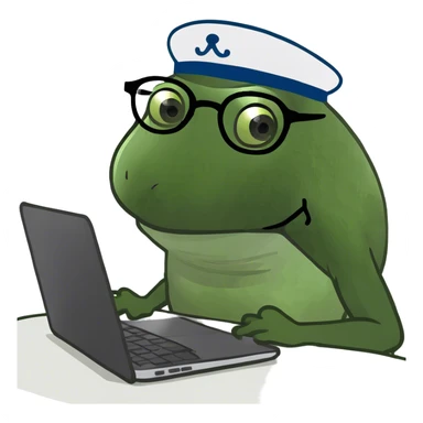 laptop with code sticker