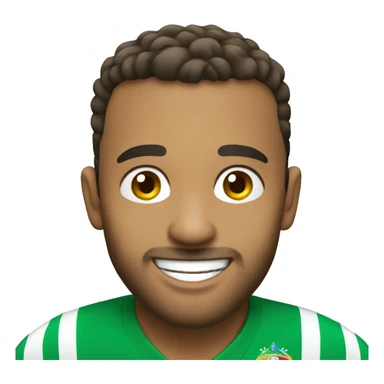 smiling Rio Vidal sticker