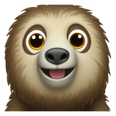 giant sloth intire body sticker