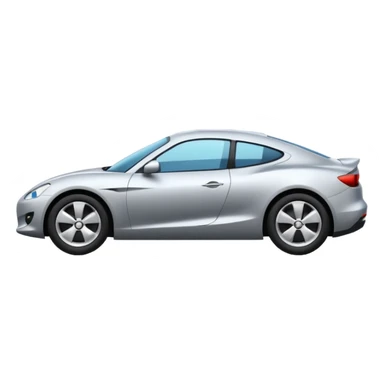 car in front of mountains sticker