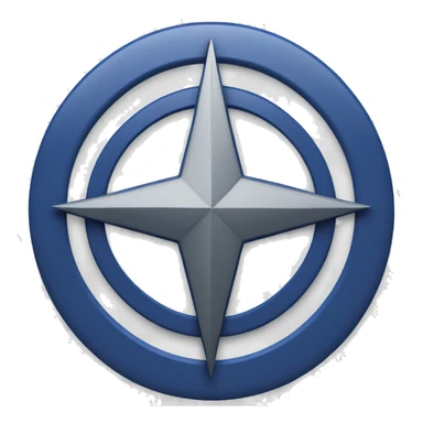 NATO logo sticker