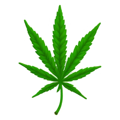 marijuana joint sticker