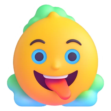 cartoon sticker of a cold and frozen emoji, colorful and cheerful style, no text, suitable for WhatsApp and Instagram, transparent background sticker