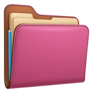 mix pink folder sticker