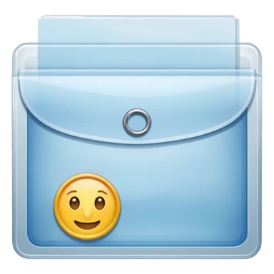 Punched pockets for documents  sticker