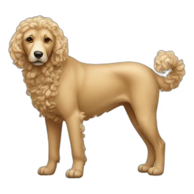 animal logic curly sticker