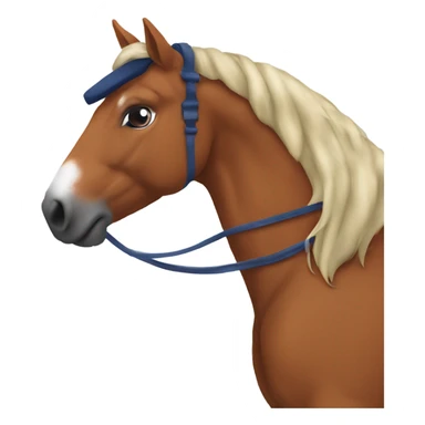 Broncos fan as a horse sticker