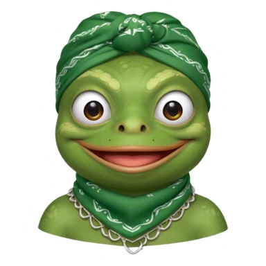 mach mir pepe emotes für twitch im chicano style sticker
