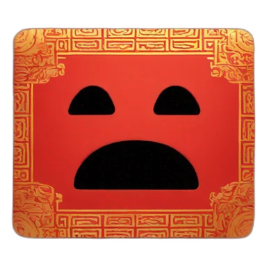 red packet without face sticker