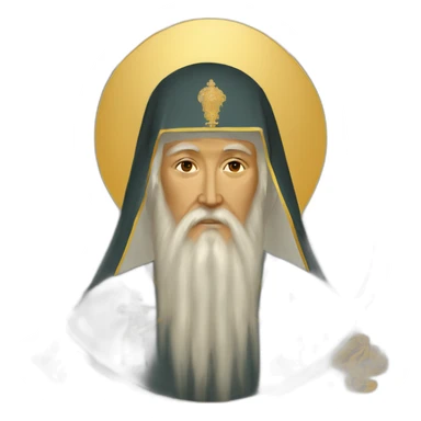 Orthodox Icon byzantin seraphim sarov sticker