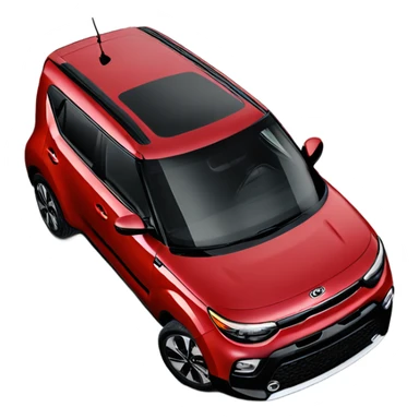 2020 kia soul got black with red  sticker