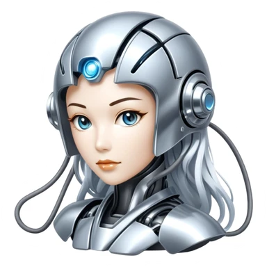 sorayama power mechanical glowing sticker