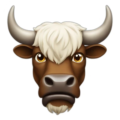 Angry Bull sticker