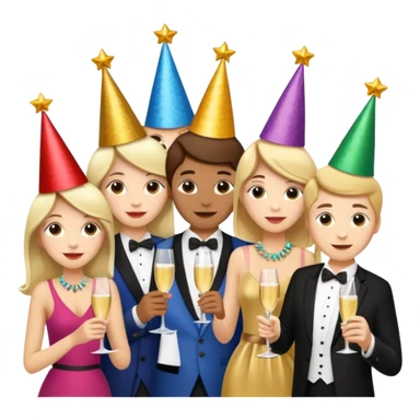 2026 new year eve sticker