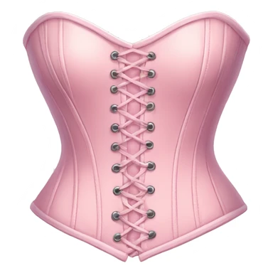 Pastel pink corset  sticker