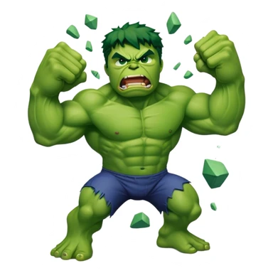 Hulk Smash sticker