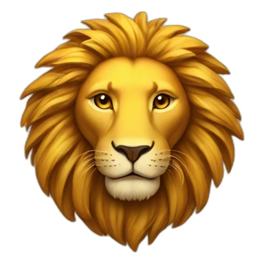 lion and sun sticker