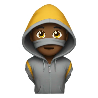 Dig wearing hoodie  sticker