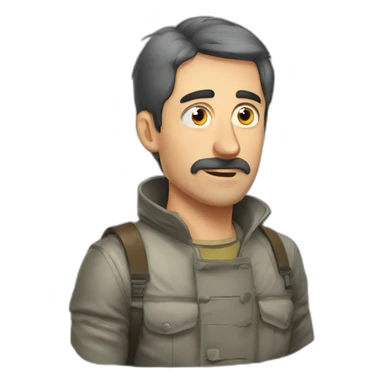 Petrosyan russian comic sticker