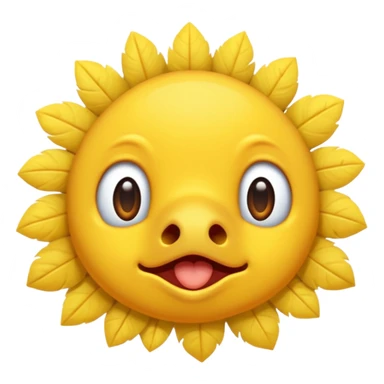 Une autruche la tête dans le sol  sticker