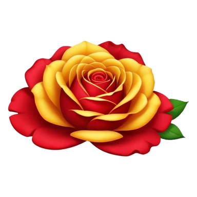 Sunshine with rose  sticker