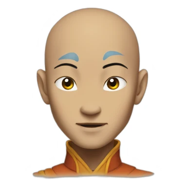 Avatar state aang sticker