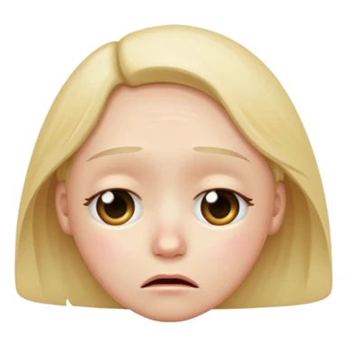 turn me into a sad face  sticker