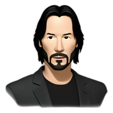 Keanu Reeves Neo Matrix sticker