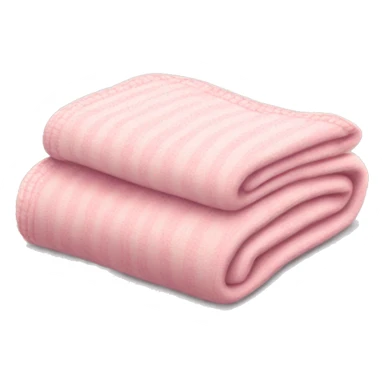 light pink warm blanket sticker
