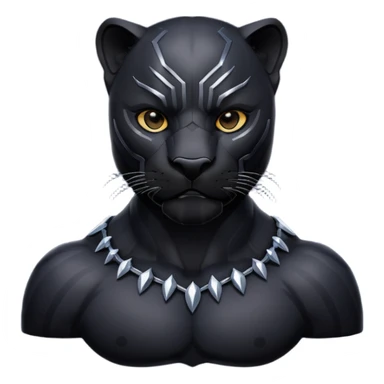Bast chosen black panther sticker
