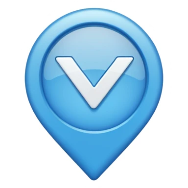 Blue tick make look real  sticker
