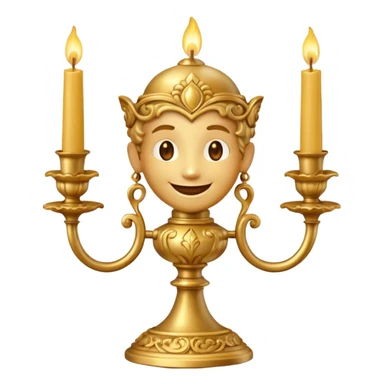 Character in Beauty and the Beast: Candlestick Lumia sticker