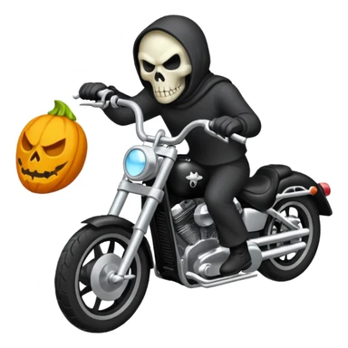 Есть музыкальный исполнитель Гострайдерс, сделай из его логотипа эмодзи sticker