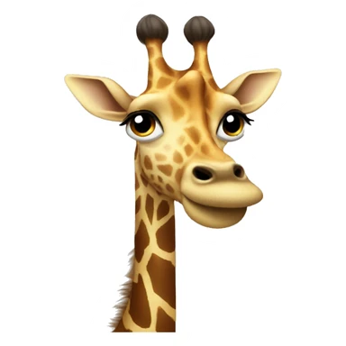 fergie as a giraffe sticker