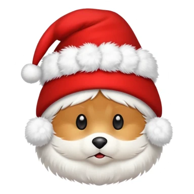 gorro de navidad sticker