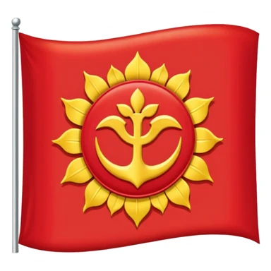 Jain flag sticker